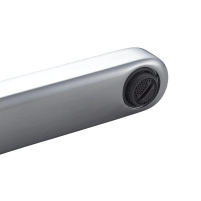 Змішувач латунний для раковини Lidz Astra 001FH високий (k35) LDAST001FHCRM48090 Chrome - 5 фото