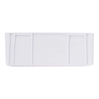 Полка универсальная Qtap Police пластиковая QTPL02 White - 3 фото