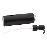 Дозатор для рідкого мила Qtap Liberty QTLIBBLM11522 Black - 2 фото