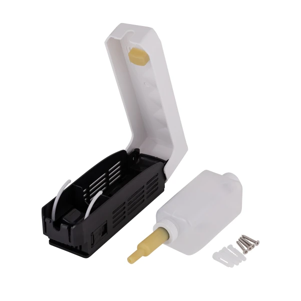 Диспенсер для мила Qtap Pohodli QTDM350CP1 Chrome (Dávkovač) - 5 фото
