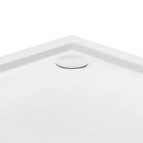 Душевой поддон Qtap Robin 301112 100x100x12 см + сифон - 3 фото