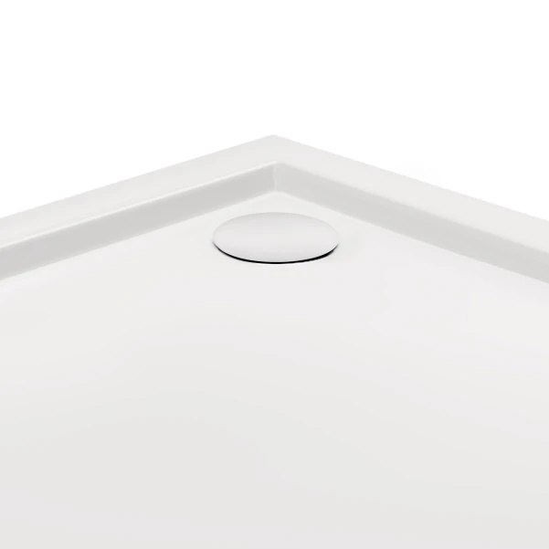 Душевой поддон Qtap Robin 301112 100x100x12 см + сифон - 3 фото
