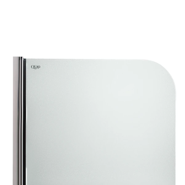 Штора на ванну Qtap Standard CRM407513APL стекло Pear 6 мм, 75х140 см, левая - 2 фото