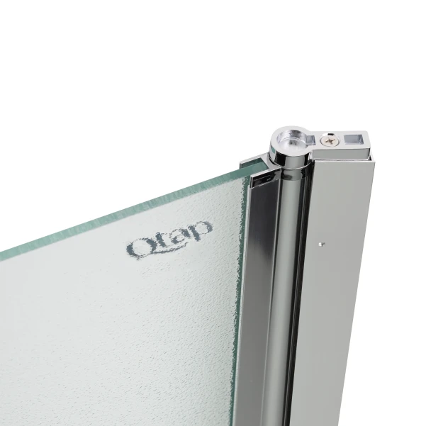 Штора на ванну Qtap Standard CRM407513APR стекло Pear 6 мм, 75х140 см, правая - 4 фото