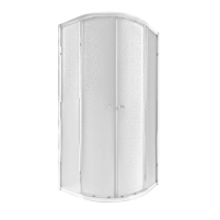 Душова кабіна Qtap Presto CRM1099SP5 90х90 см, скло Pear 5 мм без піддона