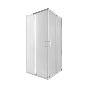 Душова перегородка Qtap Walk-In Standard BLM201.C8 100х200 см, скло Clear 8 мм, покриття CalcLess