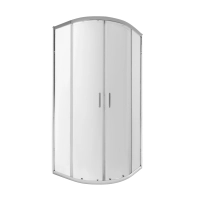 Душова кабіна Qtap Taurus CRM1011SC6 100x100 см, скло Clear 6 мм, покриття CalcLess без піддона