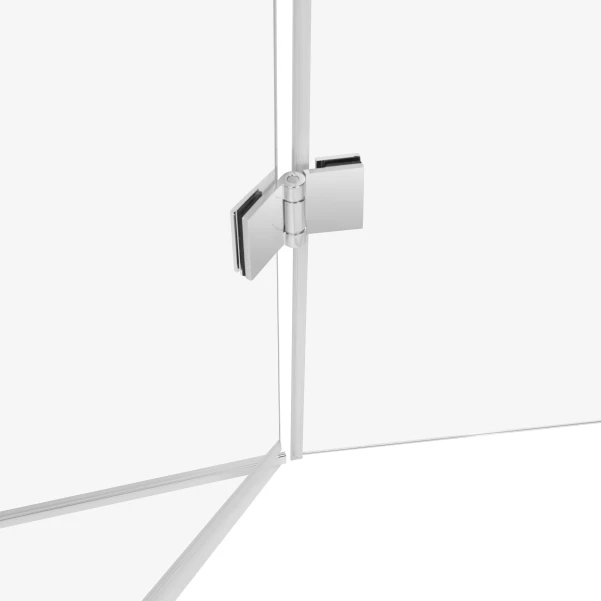 Душова кабіна Qtap CAPRICORN CRM1099SC6 90х90 см, скло Clear 6 мм, CalcLess, без піддона - 7 фото