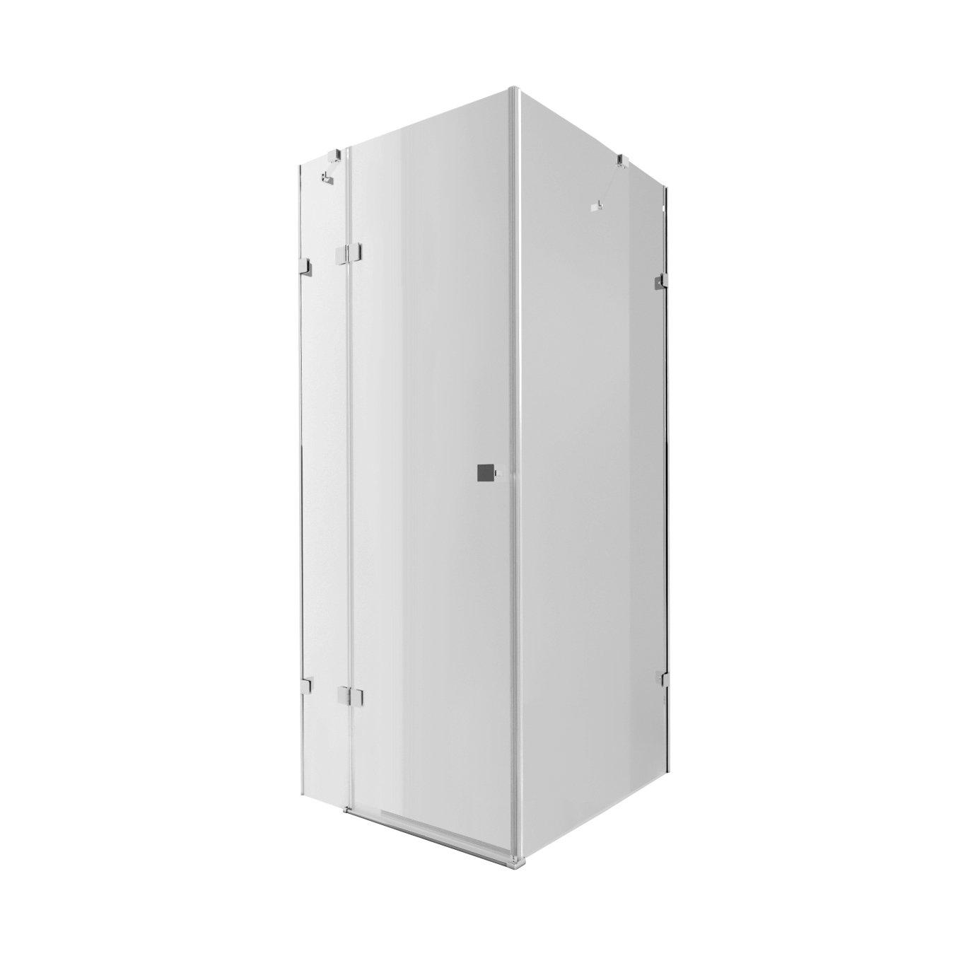 Душова кабіна Qtap Capricorn CRM10128RC6 120x80 см, скло Clear 6 мм, покриття CalcLess без піддона