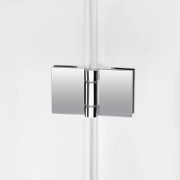 Душевая кабина Qtap CAPRICORN CRM1011SC6 100х100 см, стекло Clear 6 мм, CalcLess, без поддона - 3 фото