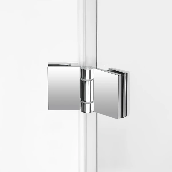 Душевая кабина Qtap CAPRICORN CRM1011SC6 100х100 см, стекло Clear 6 мм, CalcLess, без поддона - 4 фото