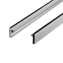 Душевая дверь в нишу Qtap Taurus CRM201-11.C6 97-108x200 см, стекло Clear 6 мм, покрытие CalcLess - 2 фото