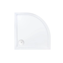 Душовий піддон Qtap Robin 309912C 90x90x12 см + сифон - 7 фото