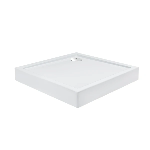 Набор Qtap душевая кабина Capricorn CRM1011SC6 Clear 2020x1000x1000 мм + поддон Tern 301112 100x100x12 см с сифоном - 2 фото