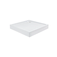 Набор Qtap душевая кабина Presto CRM1088SP5 Pear 1970x800x800 мм + поддон Tern 308812C 80x80x12 см с сифоном - 2 фото