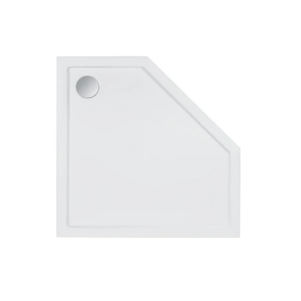 Набор Qtap душевая кабина Scorpio BLA10995-AC6 Clear 2120x900x900 мм + поддон Diamond 309912 90x90x12 см с сифоном - 3 фото