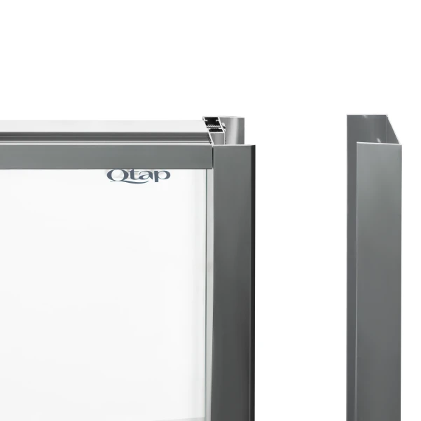 Набор Qtap душевая кабина Scorpio CRM10995-AC6 Clear 2120x900x900 мм + поддон Diamond 309912 90x90x12 см с сифоном - 8 фото