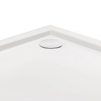 Набор Qtap душевая кабина Taurus CRM1011AC6 Clear 2020x1000x1000 мм + поддон Robin 301112 100x100x12 см с сифоном - 5 фото