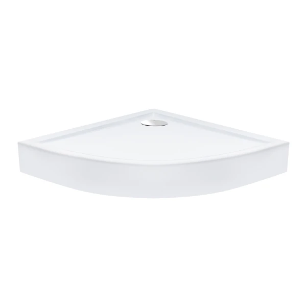 Набор Qtap душевая кабина Taurus CRM1011AC6 Clear 2020x1000x1000 мм + поддон Robin 301112 100x100x12 см с сифоном - 2 фото
