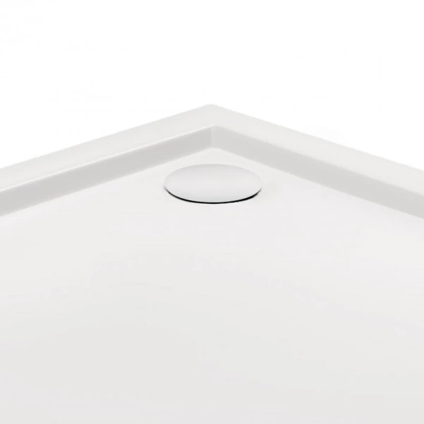 Набор Qtap душевая кабина Taurus CRM1011AC6 Clear 2020x1000x1000 мм + поддон Robin 301112 100x100x12 см с сифоном - 5 фото
