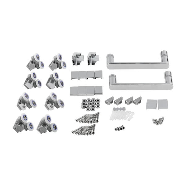Набор Qtap душевая кабина Taurus CRM1099SC6 Clear 2020x900x900 мм + поддон Tern 309912C 90x90x12 см с сифоном - 9 фото
