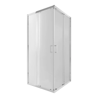 Душевая кабина Qtap Taurus CRM1011SC6 100x100 см, стекло Clear 6 мм, покрытие CalcLess без поддона