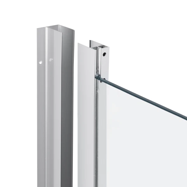 Душевая кабина Qtap Taurus CRM1011SC6 100x100 см, стекло Clear 6 мм, покрытие CalcLess без поддона - 2 фото