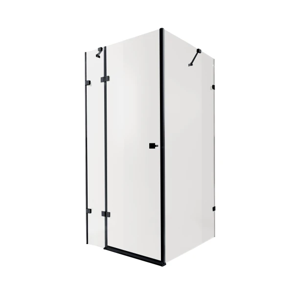 Душова кабіна Qtap CAPRICORN CRM1011SC6 100х100 см, скло Clear 6 мм, CalcLess, без піддона