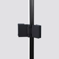Душова кабіна Qtap Capricorn BLA1099SC6 90x90 см, скло Clear 6 мм, покриття CalcLess без піддона - 4 фото