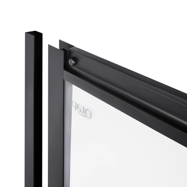 Душова кабіна Qtap Pisces CRM107-9SP5 75-90x75-90 см, скло Pear 5 мм без піддона - 2 фото
