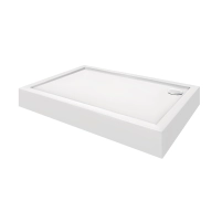 Душовий піддон Qtap Tern 301812C 100x80x12 см + сифон