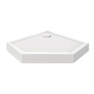 Душевой поддон Qtap Diamond 301112 100x100x12 см + сифон