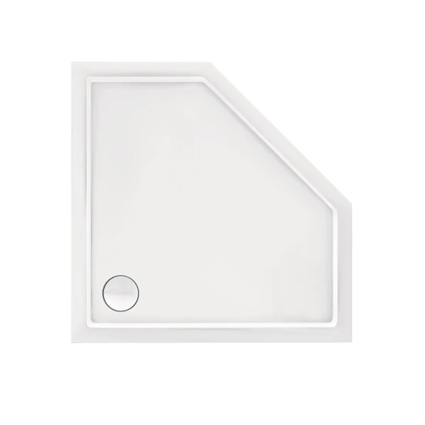 Душевой поддон Qtap Diamond 301112 100x100x12 см + сифон - 2 фото