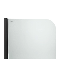 Штора на ванну Qtap Standard BLM407513APL скло Pear 6 мм, 75х140 см, ліва - 2 фото