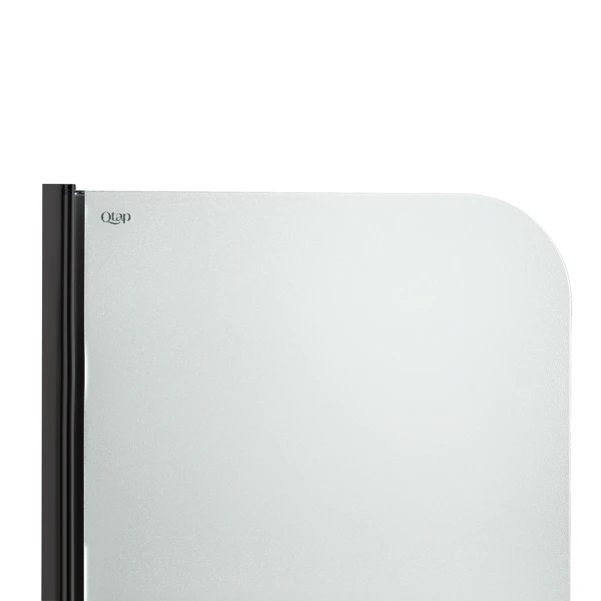 Штора на ванну Qtap Standard BLM407513APL скло Pear 6 мм, 75х140 см, ліва - 2 фото