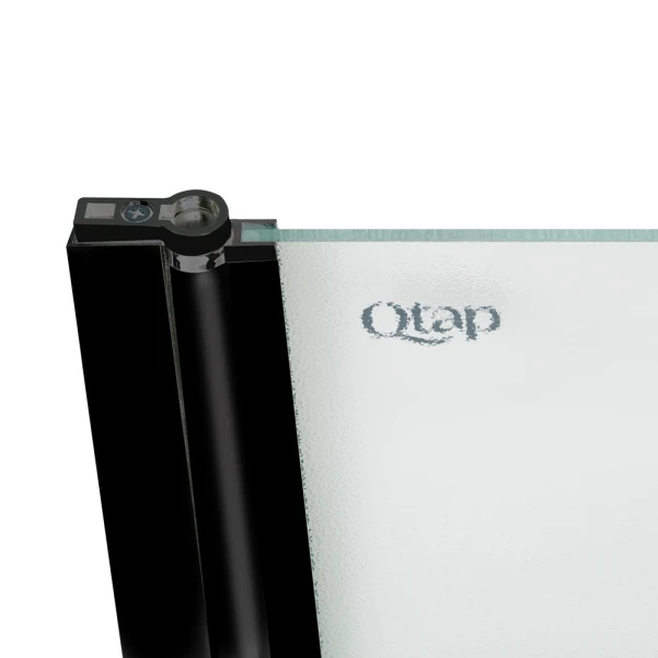 Штора на ванну Qtap Standard BLM407513APL скло Pear 6 мм, 75х140 см, ліва - 3 фото