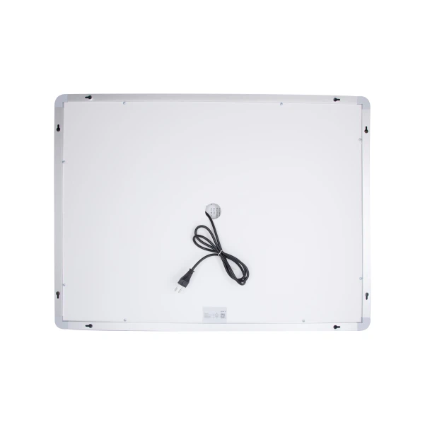 Дзеркало Qtap Mideya (DC-F910) 1000х800 з LED-підсвічуванням Touch, з антизапотіванням, димером QT2078F910W - 4 фото