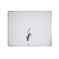 Дзеркало Qtap Mideya (DC-F911) 500х800 з LED-підсвічуванням Touch, з антизапотіванням, димером QT2078F911W - 4 фото