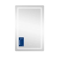 Зеркало Qtap Mideya (DC-F911) 500х800 с LED-подсветкой Touch, с антизапотеванием, диммером QT2078F911W - 2 фото