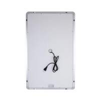 Зеркало Qtap Mideya (DC-F911) 500х800 с LED-подсветкой Touch, с антизапотеванием, диммером QT2078F911W - 4 фото
