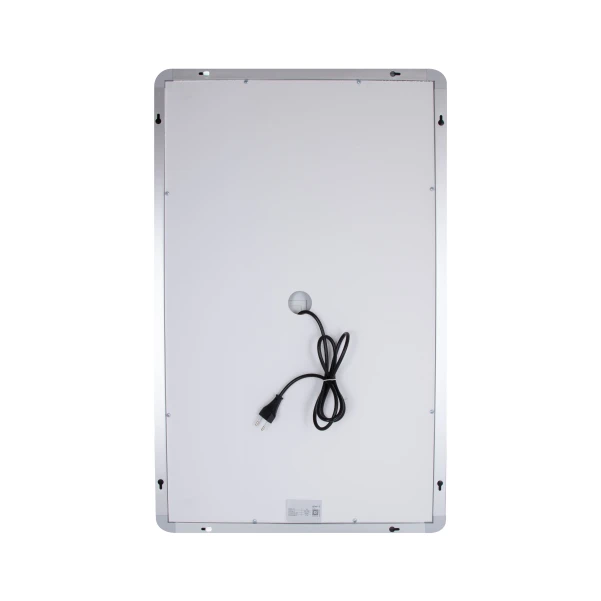 Зеркало Qtap Mideya (DC-F911) 500х800 с LED-подсветкой Touch, с антизапотеванием, диммером QT2078F911W - 4 фото