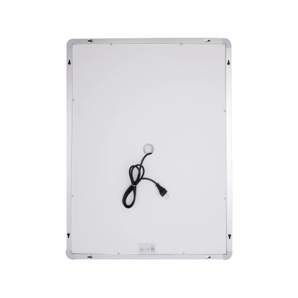 Дзеркало Qtap Mideya (MI1) 700х800 з LED-підсвічуванням Touch, з антизапотіванням, димером QT2078DCF7080W - 4 фото