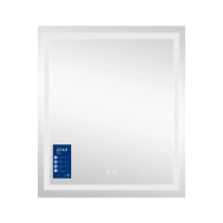 Зеркало Qtap Mideya (MI1) 700х800 с LED-подсветкой Touch, с антизапотеванием, диммером QT2078DCF7080W - 3 фото