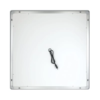 Зеркало Qtap Mideya 800x800 с LED-подсветкой Touch, с антизапотеванием, диммером QT2078NCF8080W - 4 фото