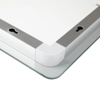Зеркало Qtap Mideya 1000х700 с LED-подсветкой Touch, с антизапотеванием, диммером QT2078NCF10070W - 7 фото