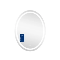 Зеркало Qtap Mideya 500х700 с LED-подсветкой Touch, с антизапотеванием, диммером QT2078NCR5070W - 3 фото