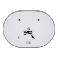 Зеркало Qtap Gemini 500х700 с LED-подсветкой Touch, с антизапотеванием, с диммером, рег. темп. цвета (3000-6500K) Reverse QT2578R5070 - 9 фото