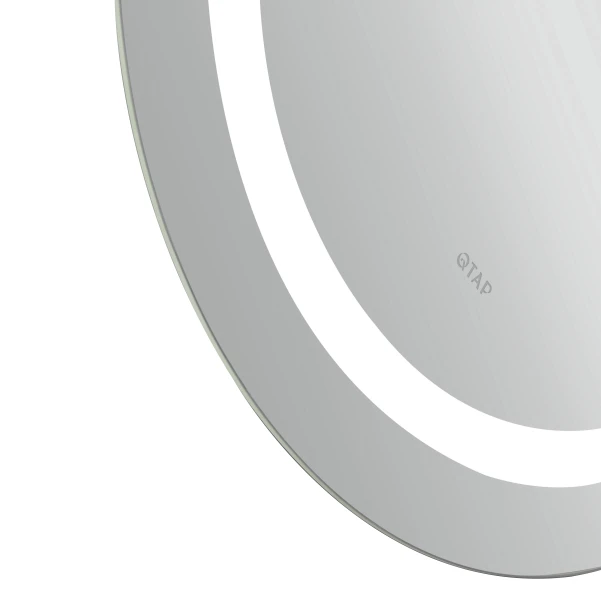 Зеркало Qtap Gemini 500х700 с LED-подсветкой Touch, с антизапотеванием, с диммером, рег. темп. цвета (3000-6500K) Reverse QT2578R5070 - 7 фото