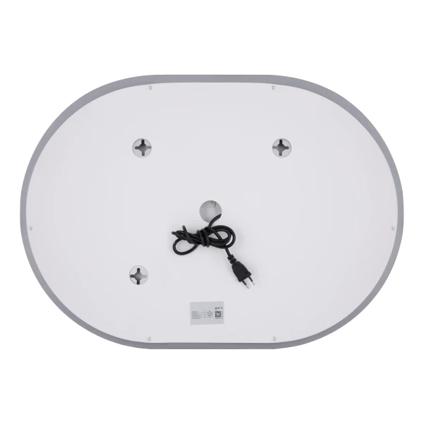 Зеркало Qtap Gemini 500х700 с LED-подсветкой Touch, с антизапотеванием, с диммером, рег. темп. цвета (3000-6500K) Reverse QT2578R5070 - 9 фото