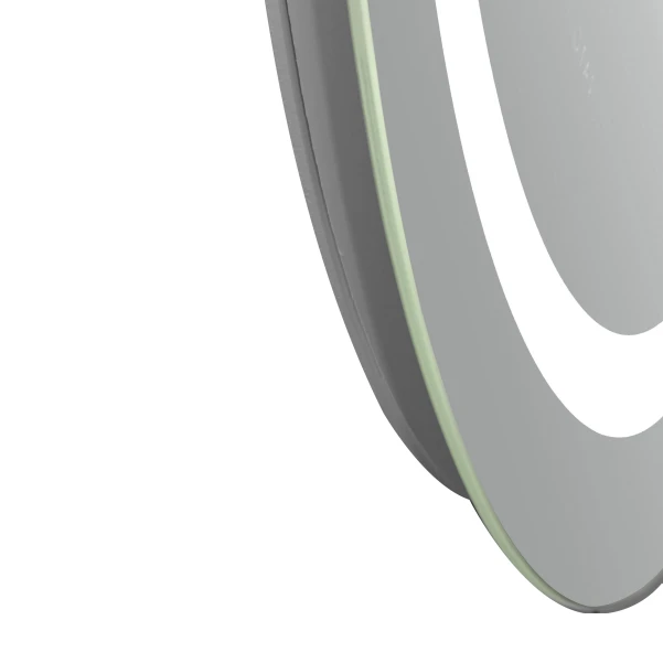 Дзеркало Qtap Gemini 800х700 з LED-підсвічуванням Touch, з антизапотіванням, з димером, рег. темп. кольору (3000-6500K) Reverse QT2578R8070 - 6 фото